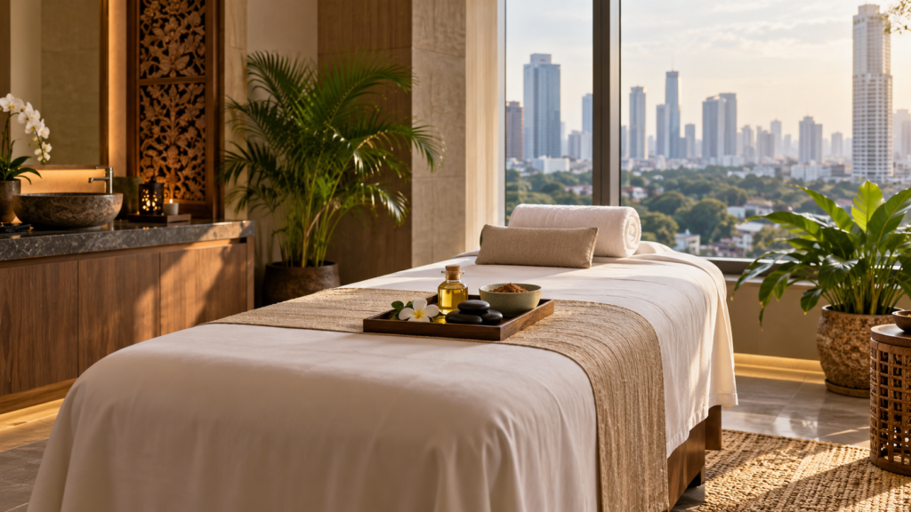Spa terbaik di Jakarta dengan ruang perawatan bersih dan nyaman